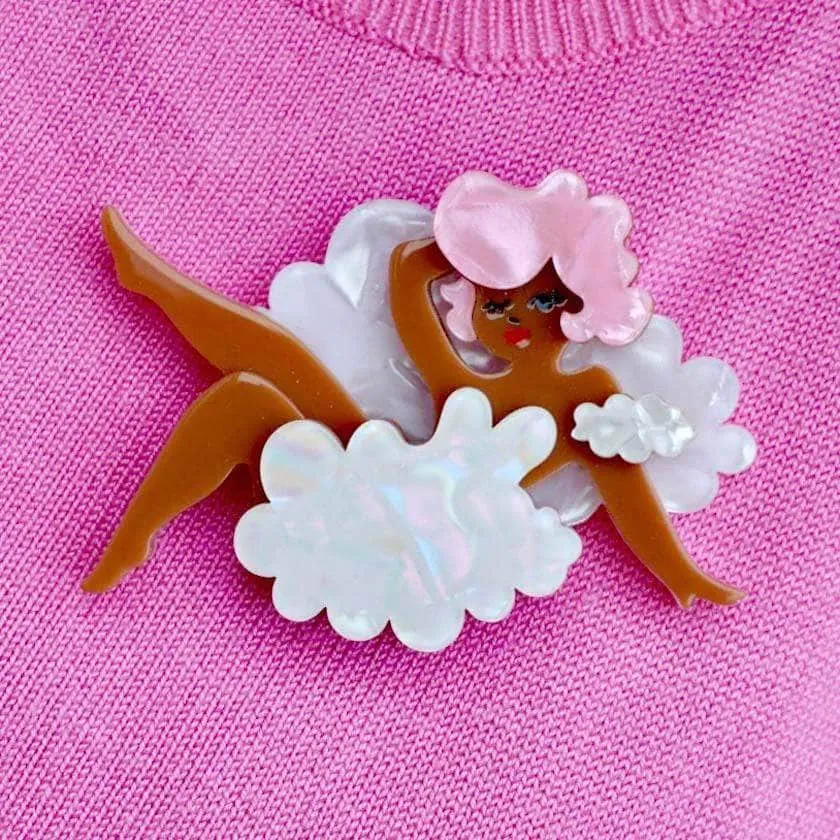 Angela of the Air Brooch