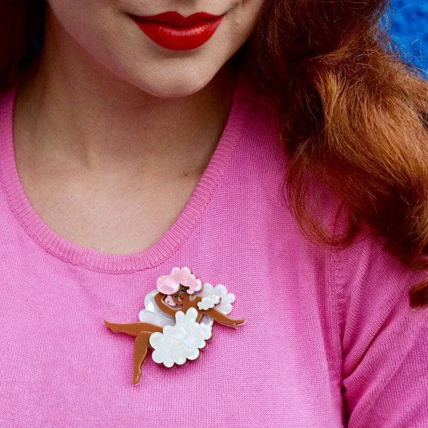 Angela of the Air Brooch