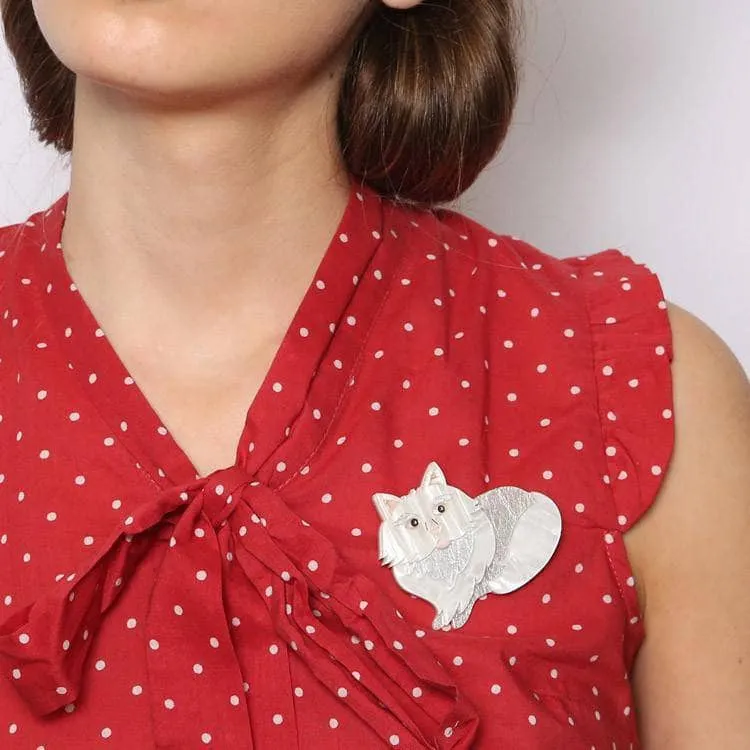 Babette Marie Cat Brooch