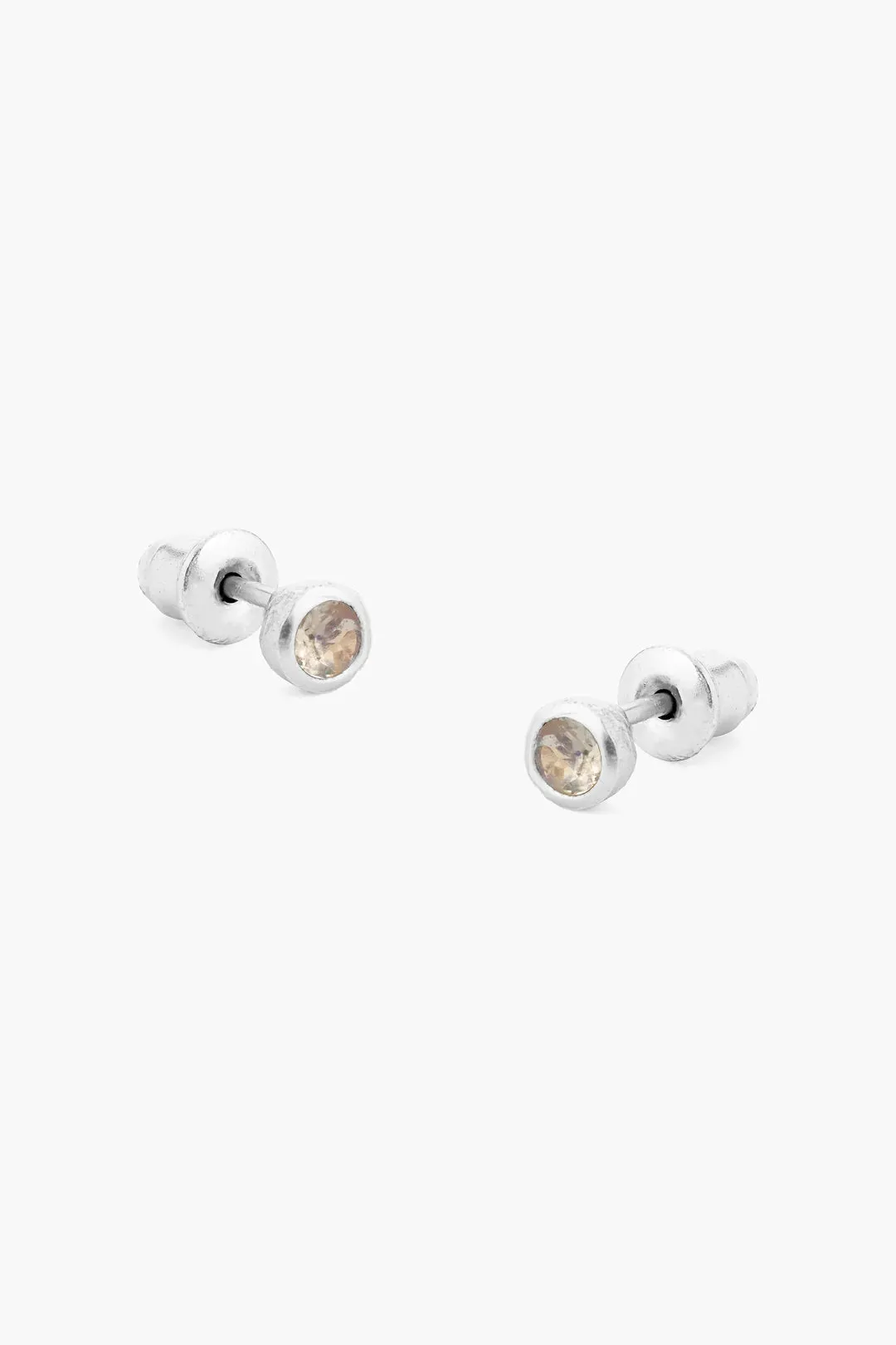 BIRTHSTONE MOONSTONE EARRINGS