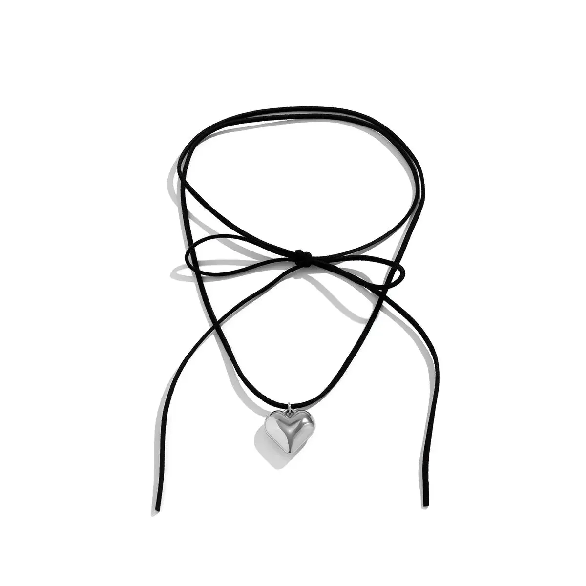 Boho Heart Pendant Choker