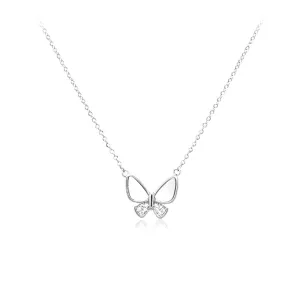 Butterfly Mother of Pearl Necklace