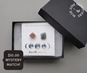 Gemstone Stud Earrings | Mystery Match