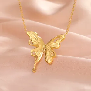 Golden Butterfly Charm