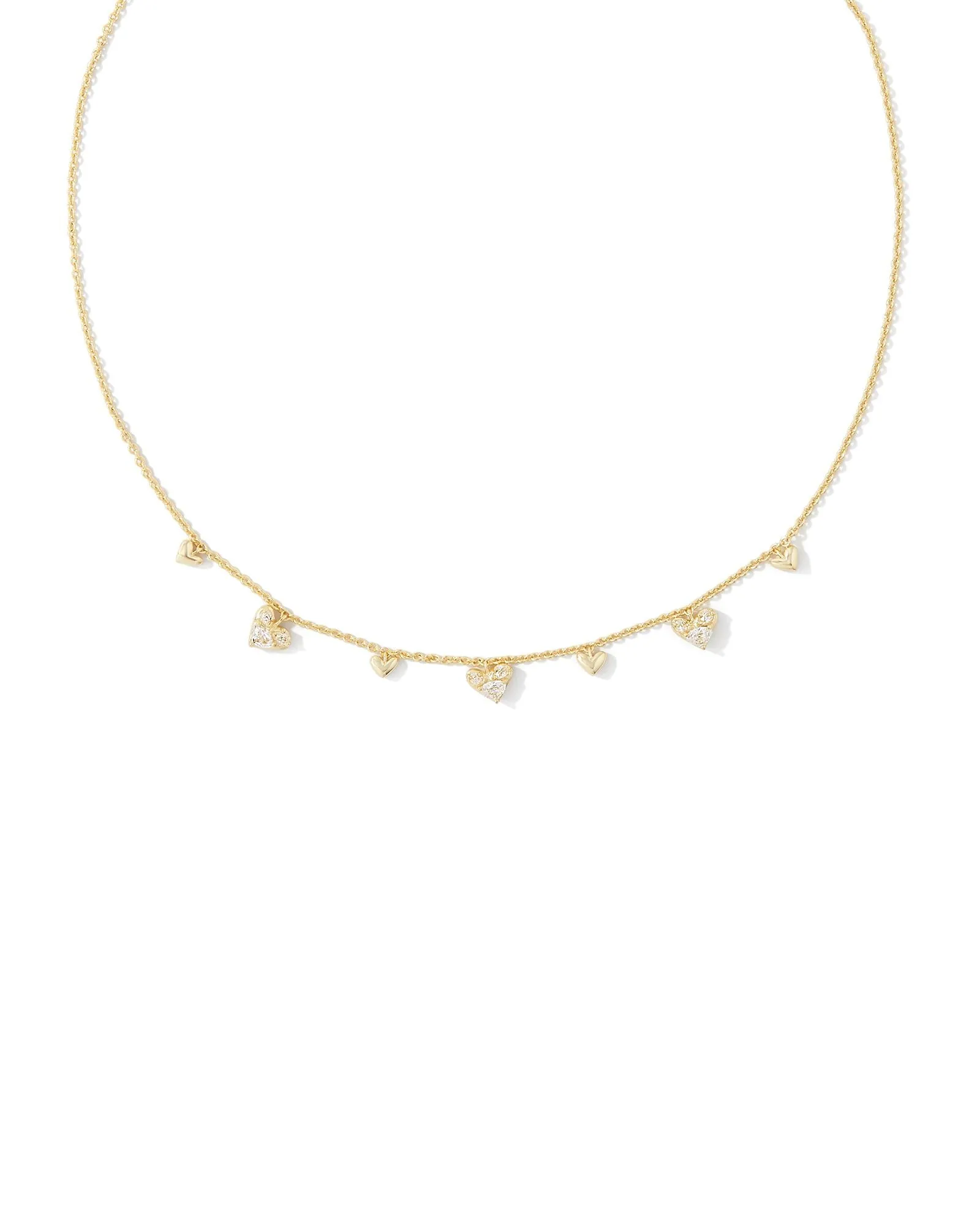 HAVEN HEART CRYSTAL CHOKER NECKLACE