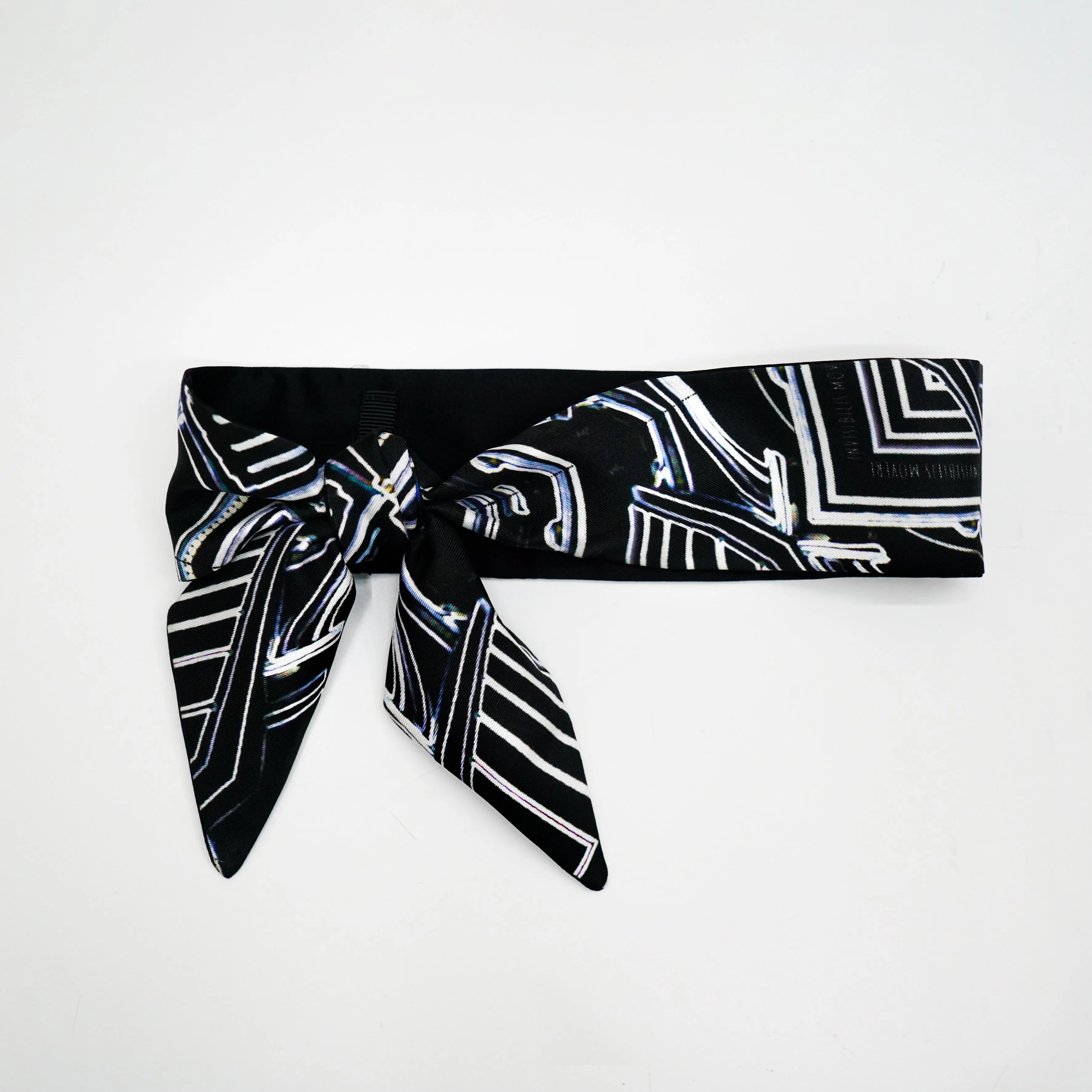 IM the 2-IN-1 Silk Twilly Scarf ( Neoned 1881 ) - Made in Hong Kong - 香港製造