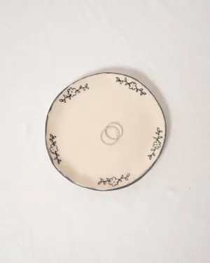 Ivy Catchall Plate - Black