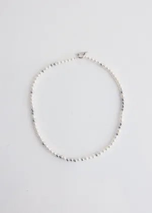 Metal Ball Mix Necklace