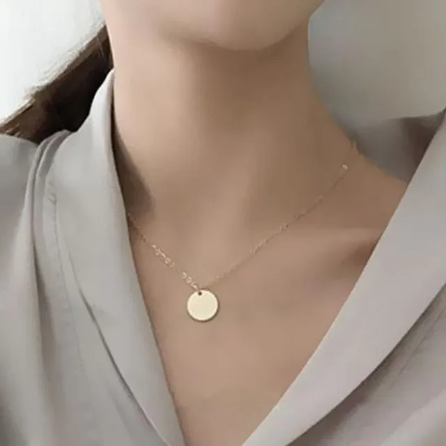 Multilayer Crystal Pendant Choker