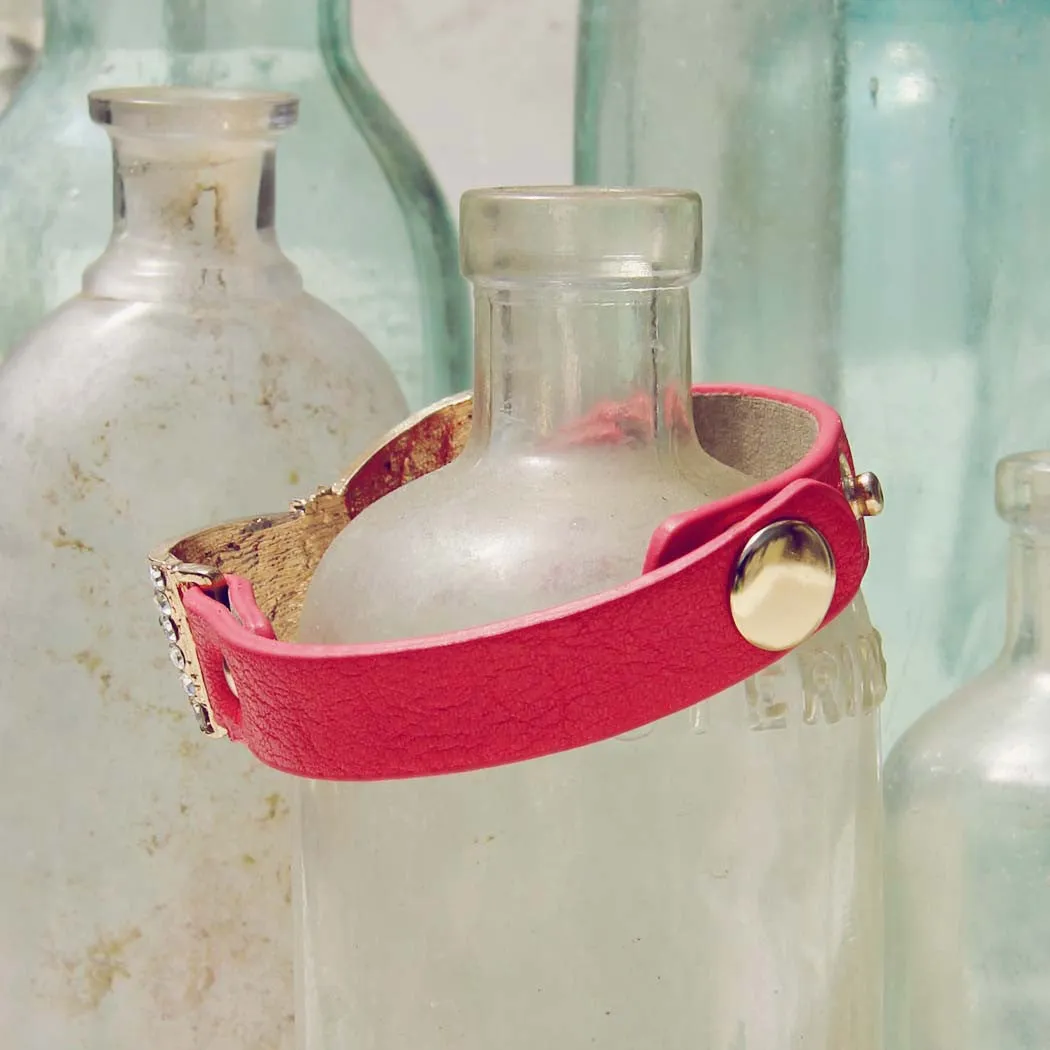Nightingale Cuff Bracelet in Watermelon
