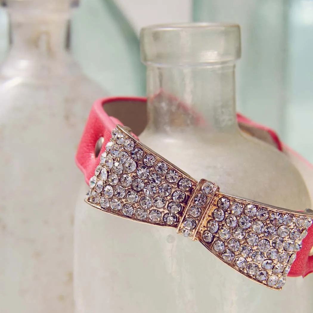 Nightingale Cuff Bracelet in Watermelon