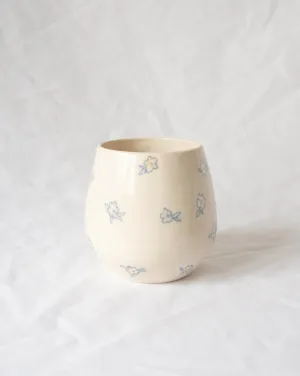 Pearl Flowers Wine Cup