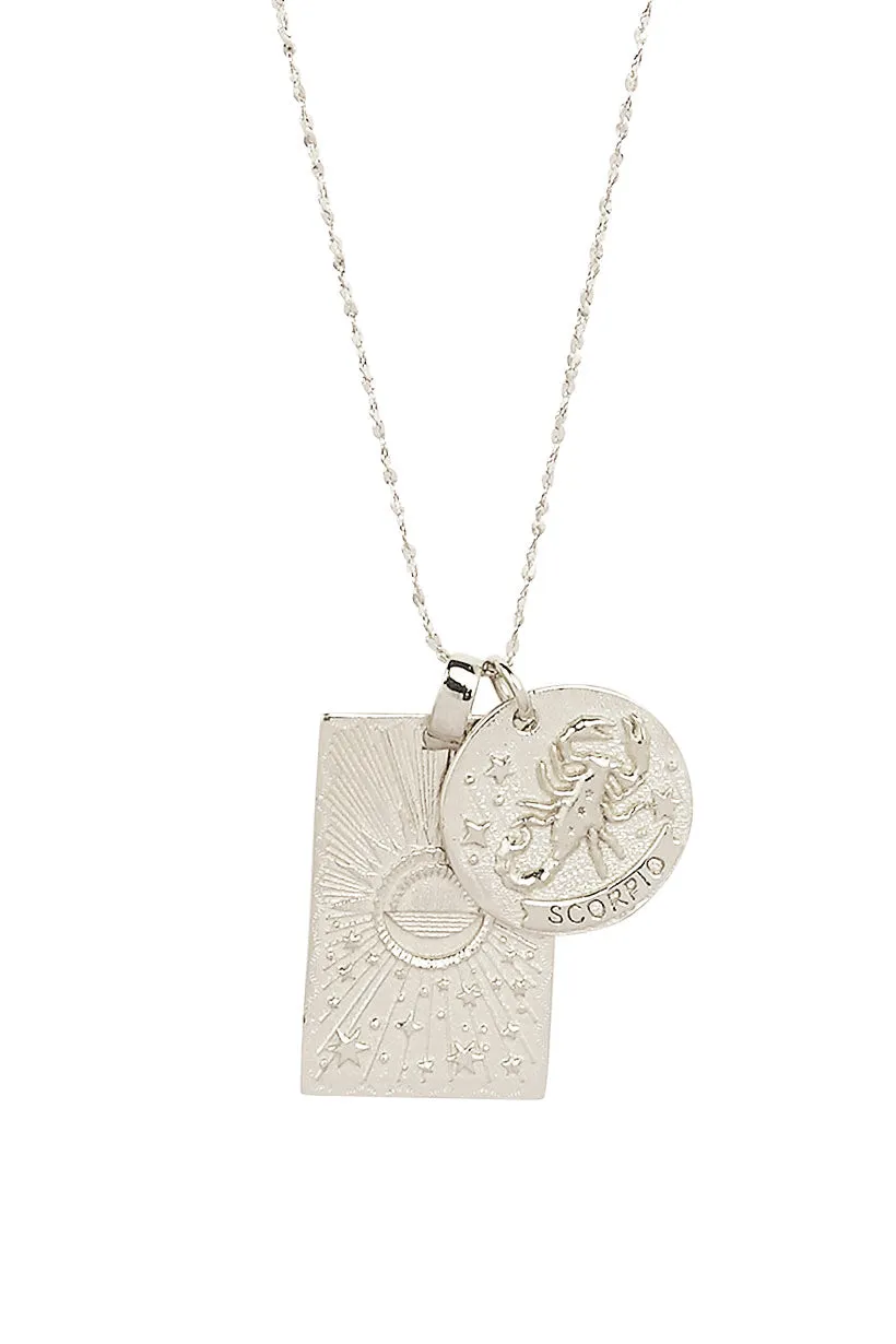 Scorpio Stargazer Zodiac Necklace