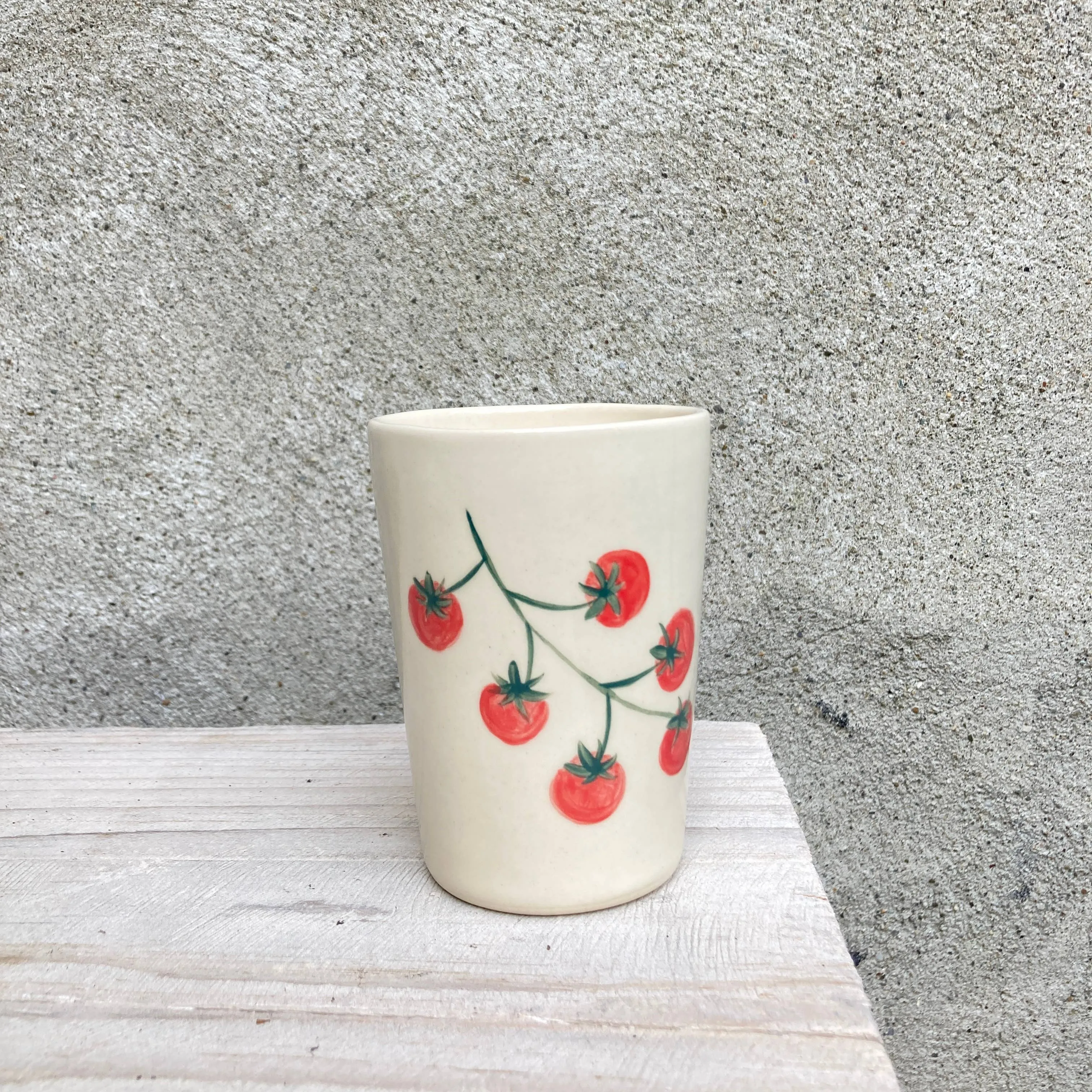 Tomato Ceramic Tumbler